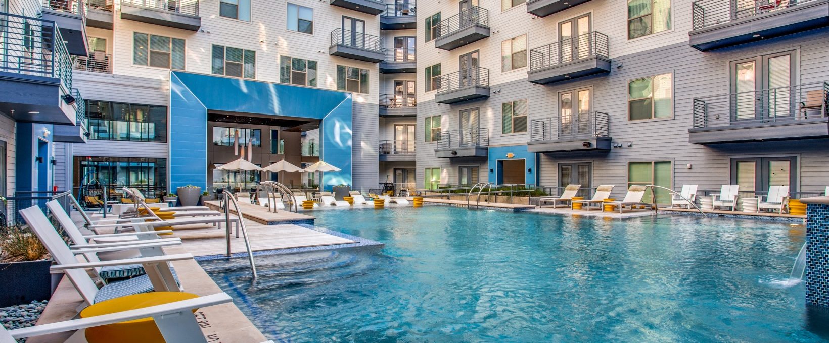 the pool at The Ramble and Rose