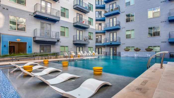 the pool at The Ramble and Rose